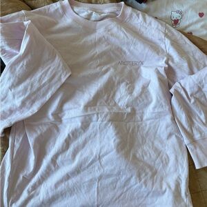 Arcteryx pink long sleeve